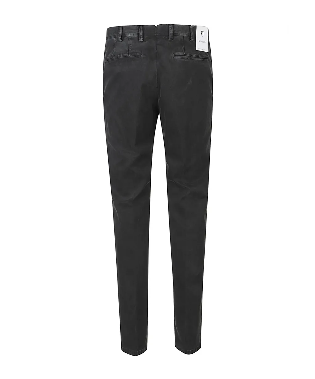 Cotton-Blend Trousers
