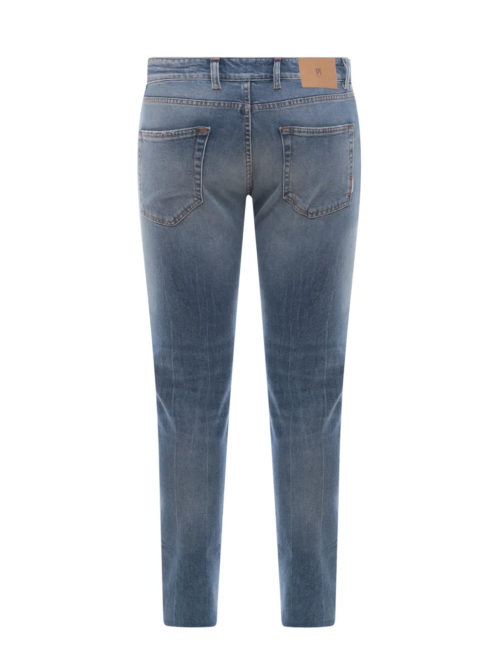 Mid-Wash Skinny Jeans