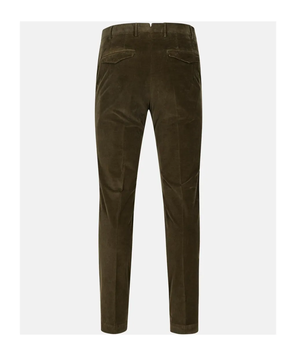 Pt01 Straight-Leg Cotton Pants
