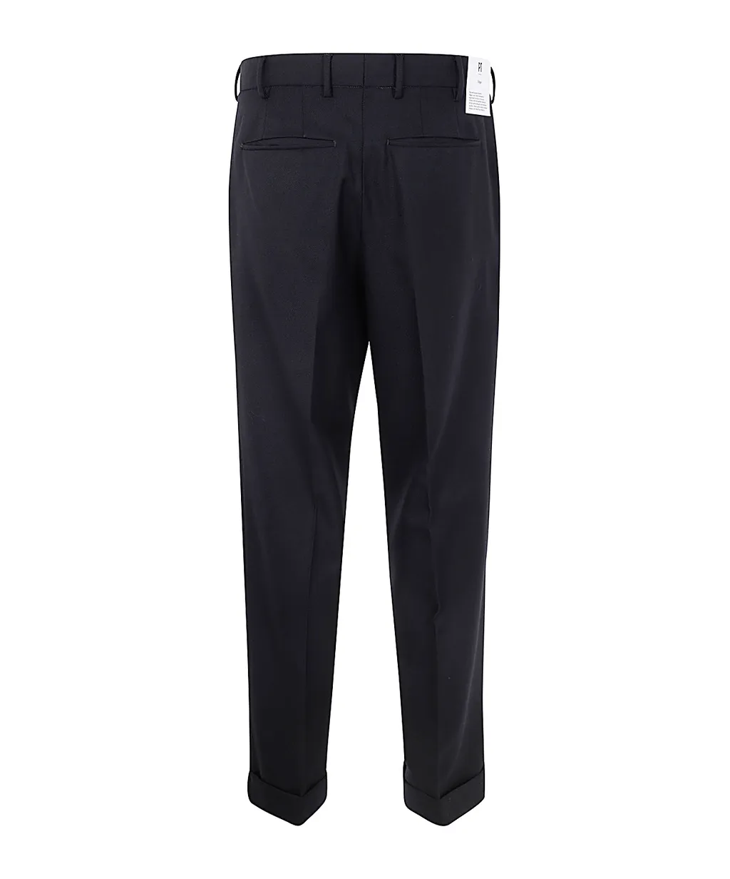 Pleat-Detail Trousers