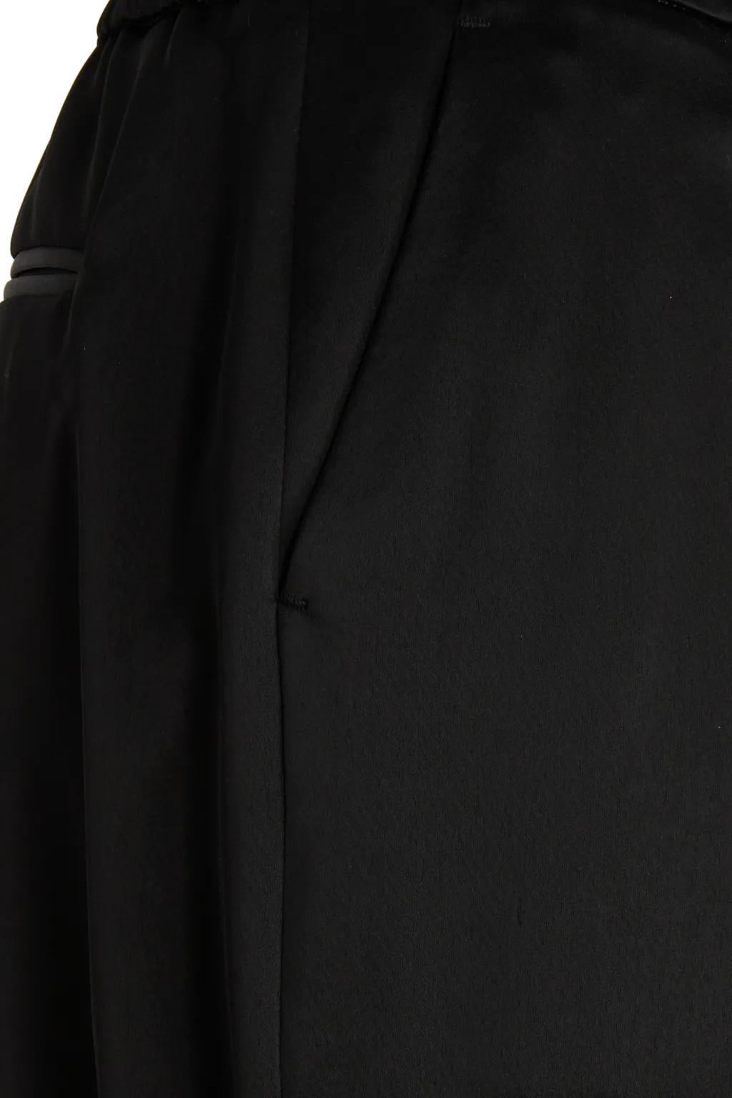 High-Waisted Tapered Trousers