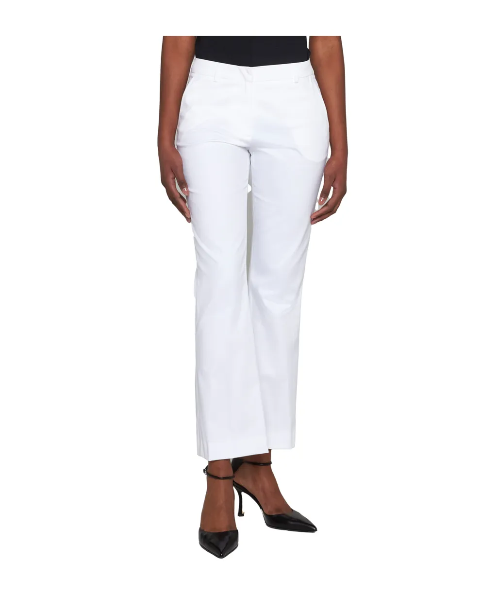 Stretch Cotton Slacks