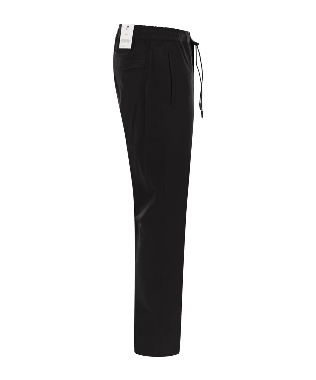 Drawstring Relaxed Fit Pants