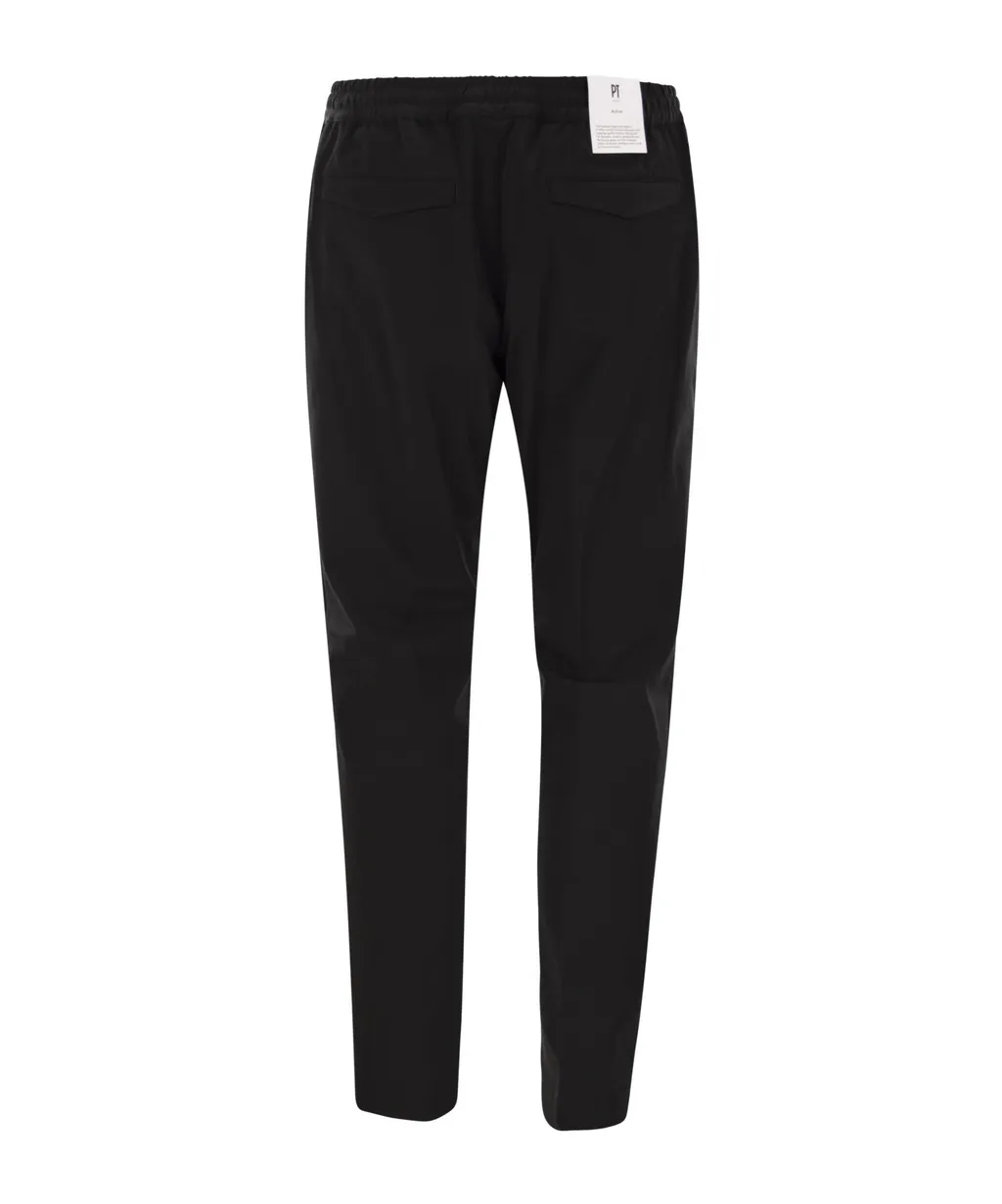 Drawstring Relaxed Fit Pants