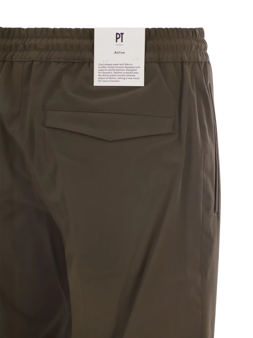 Omega Slim-Fit Drawstring Pants