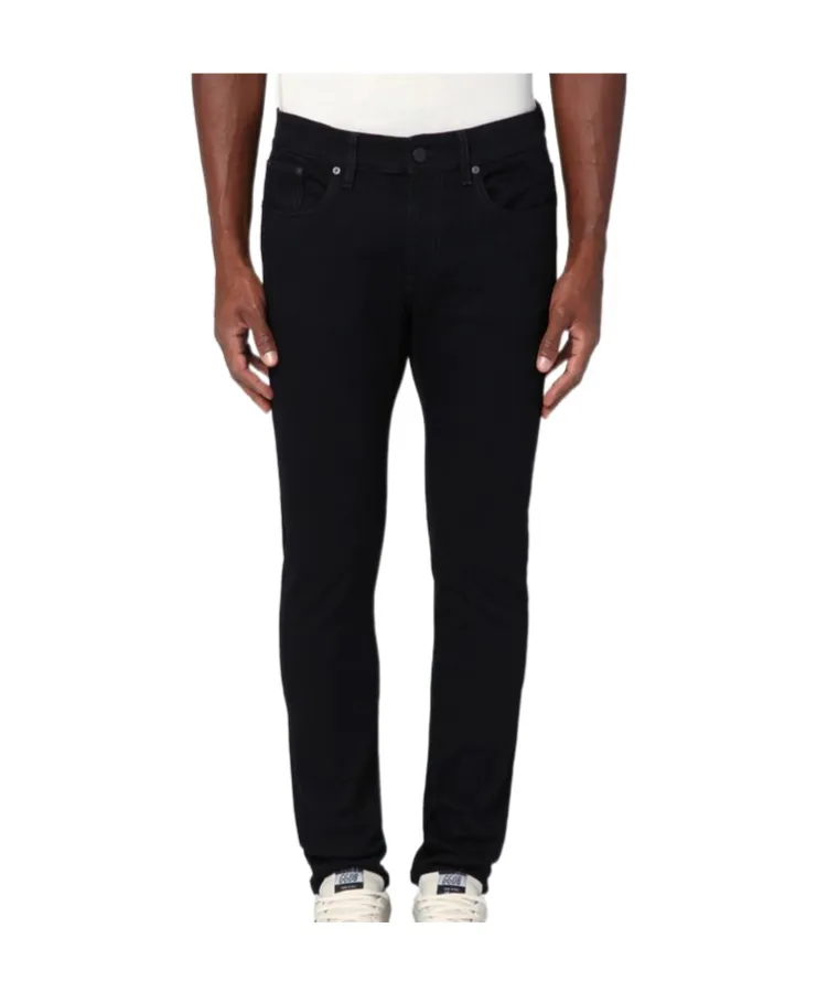 Logo Patch Skinny Cut Jeans