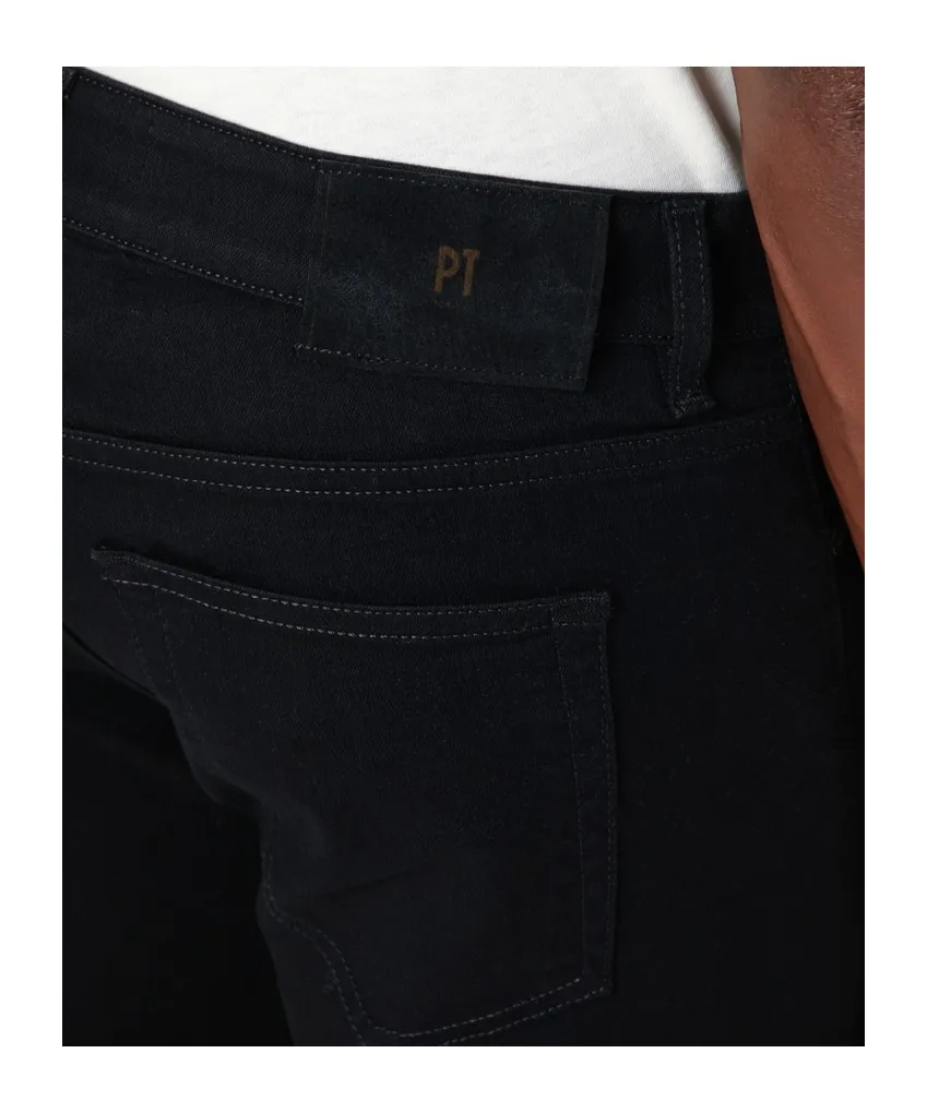 Logo Patch Skinny Cut Jeans