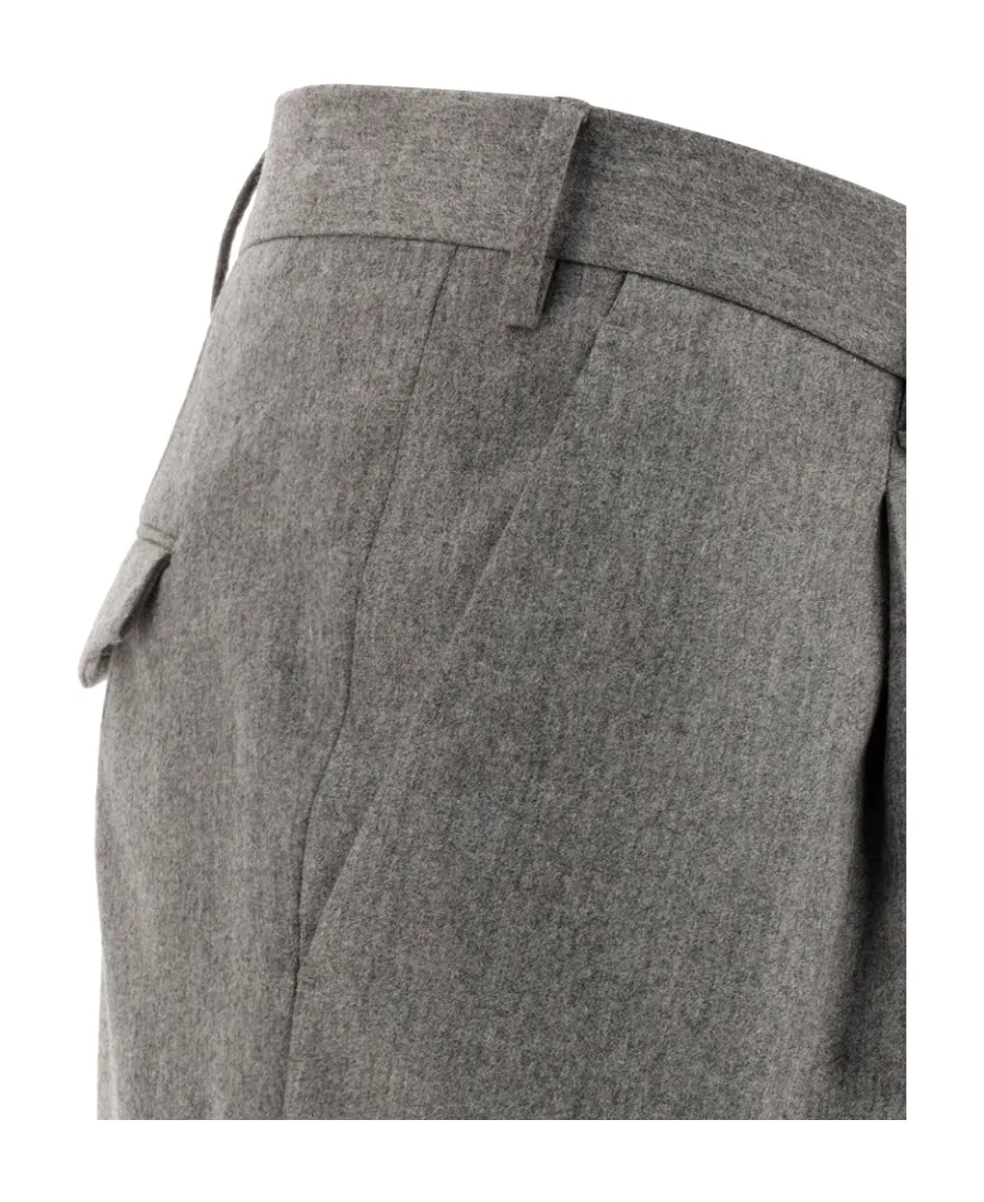 Stretch-Wool Trousers