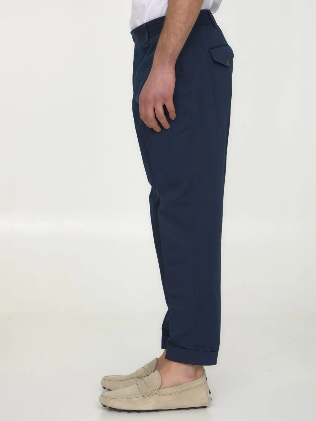Ankle-Cropped Pants