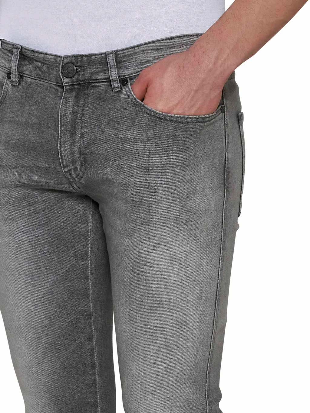 Mid-Rise Slim-Fit Jeans