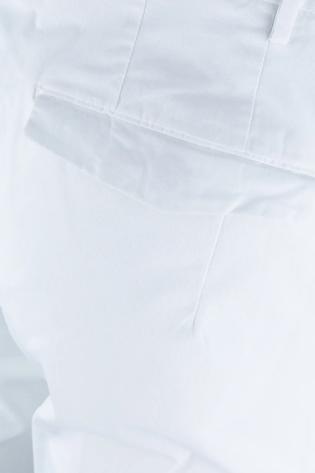 Slim-Cut Cotton Chino Trousers