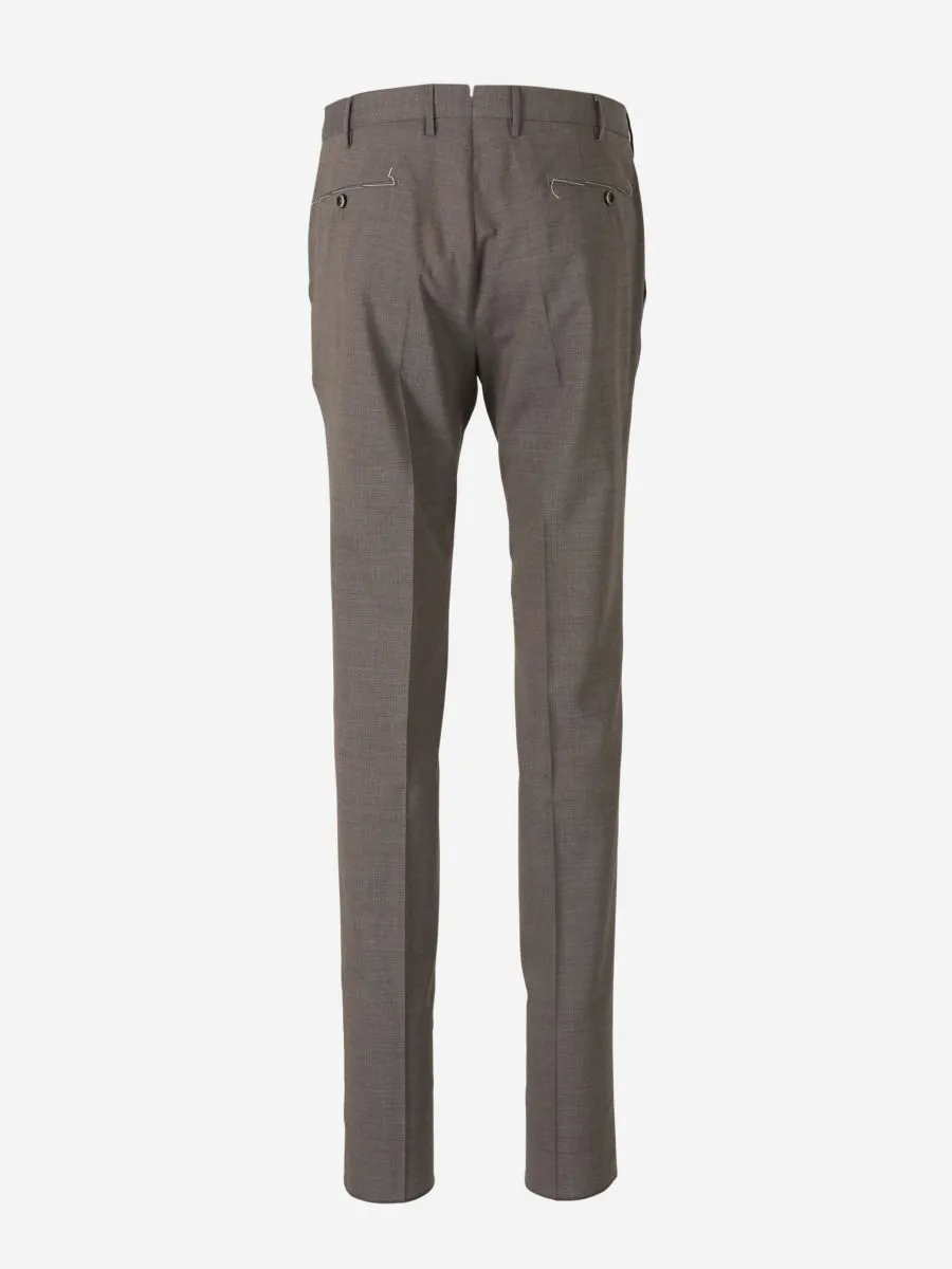 Belt-Loop Casual Pants