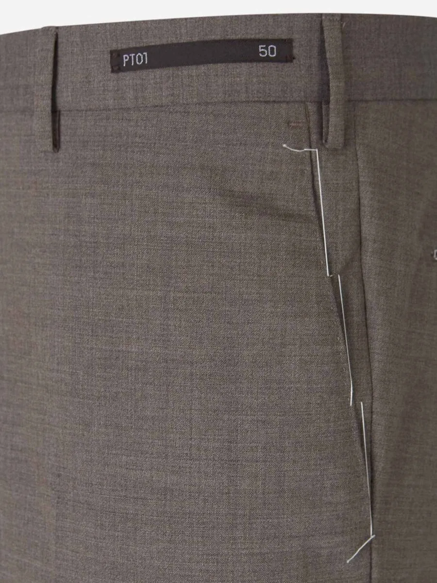 Belt-Loop Casual Pants