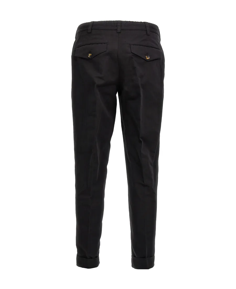Cropped Tapered Trousers