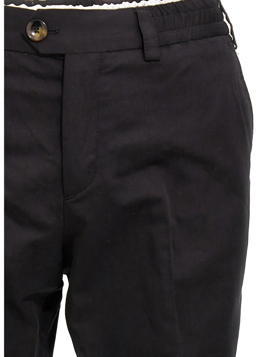 Cropped Tapered Trousers