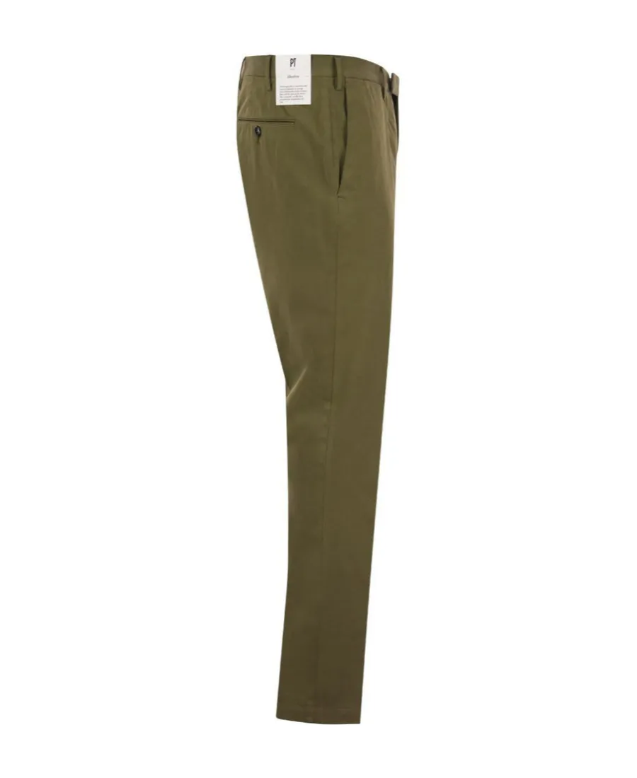 Belt-Loop Casual Pants