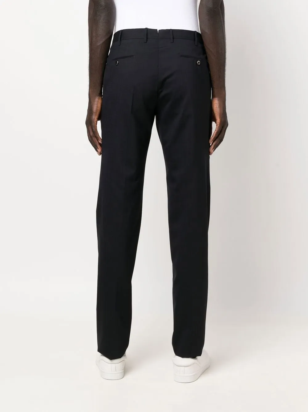 Tailored-Cut Tapered Trousers