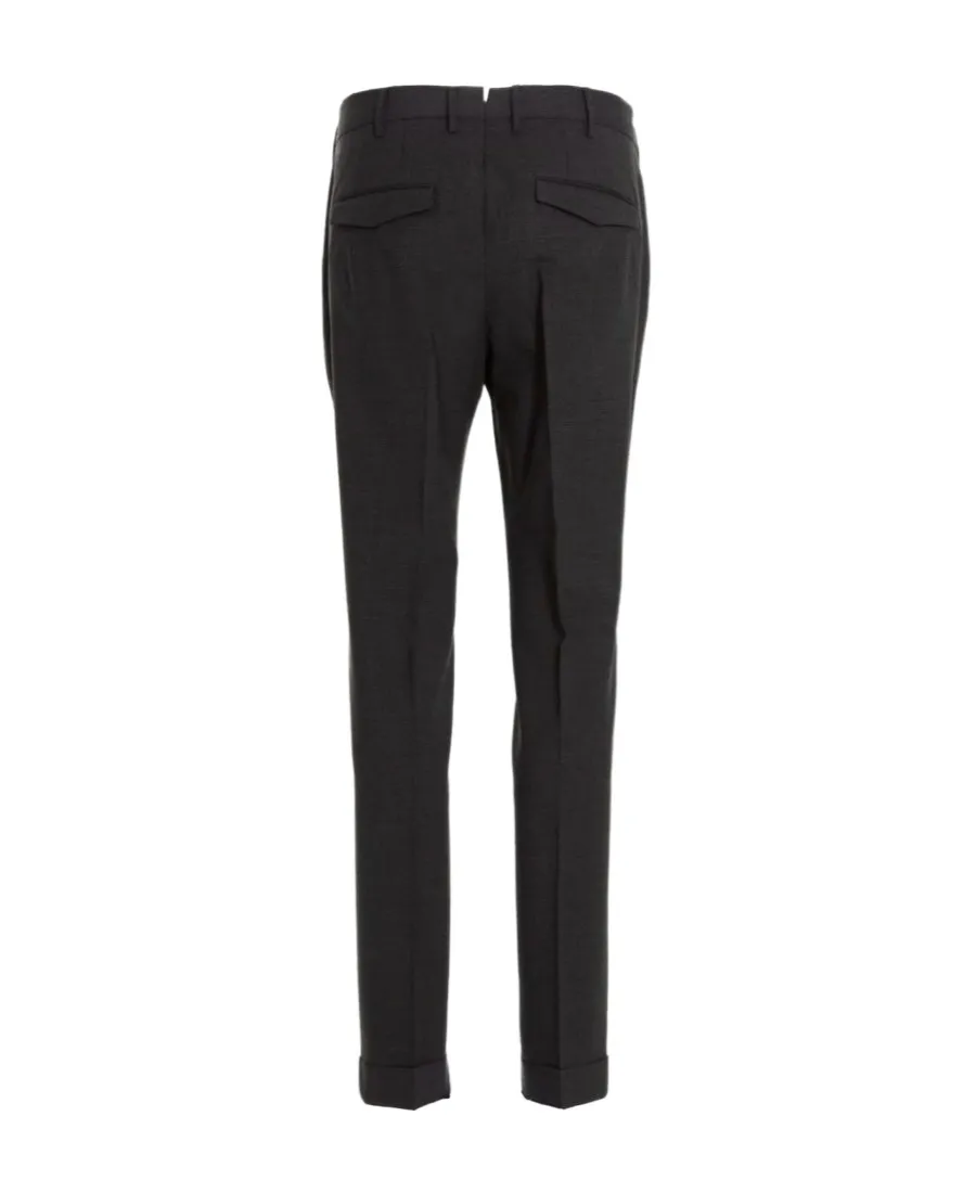 Belt-Loop Casual Pants