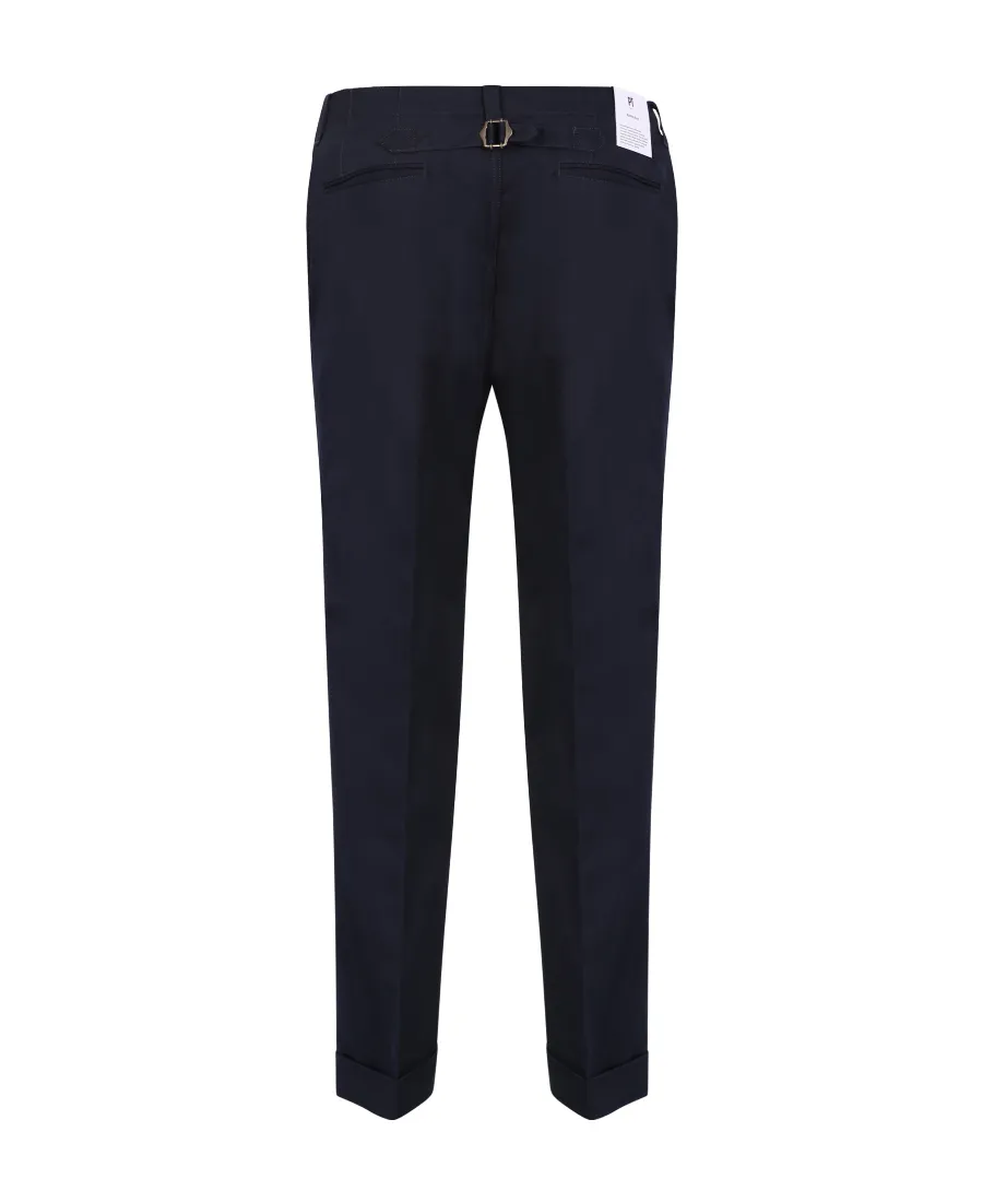 Buckle-Detail Tailored Trousers