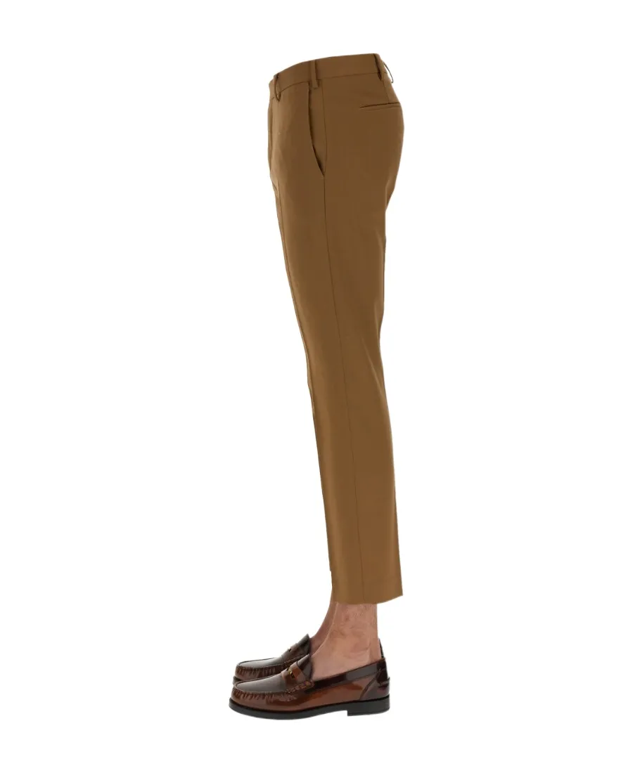 Straight-Leg Tailored Trousers