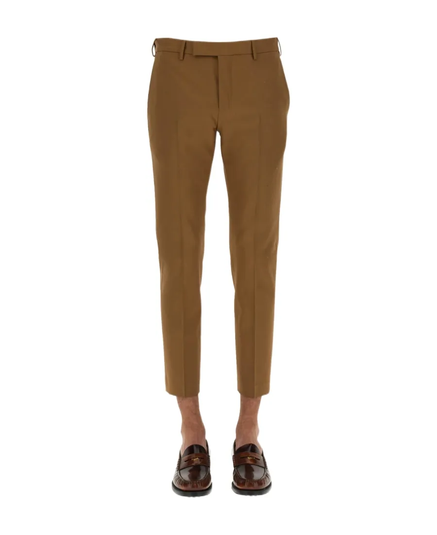 Straight-Leg Tailored Trousers