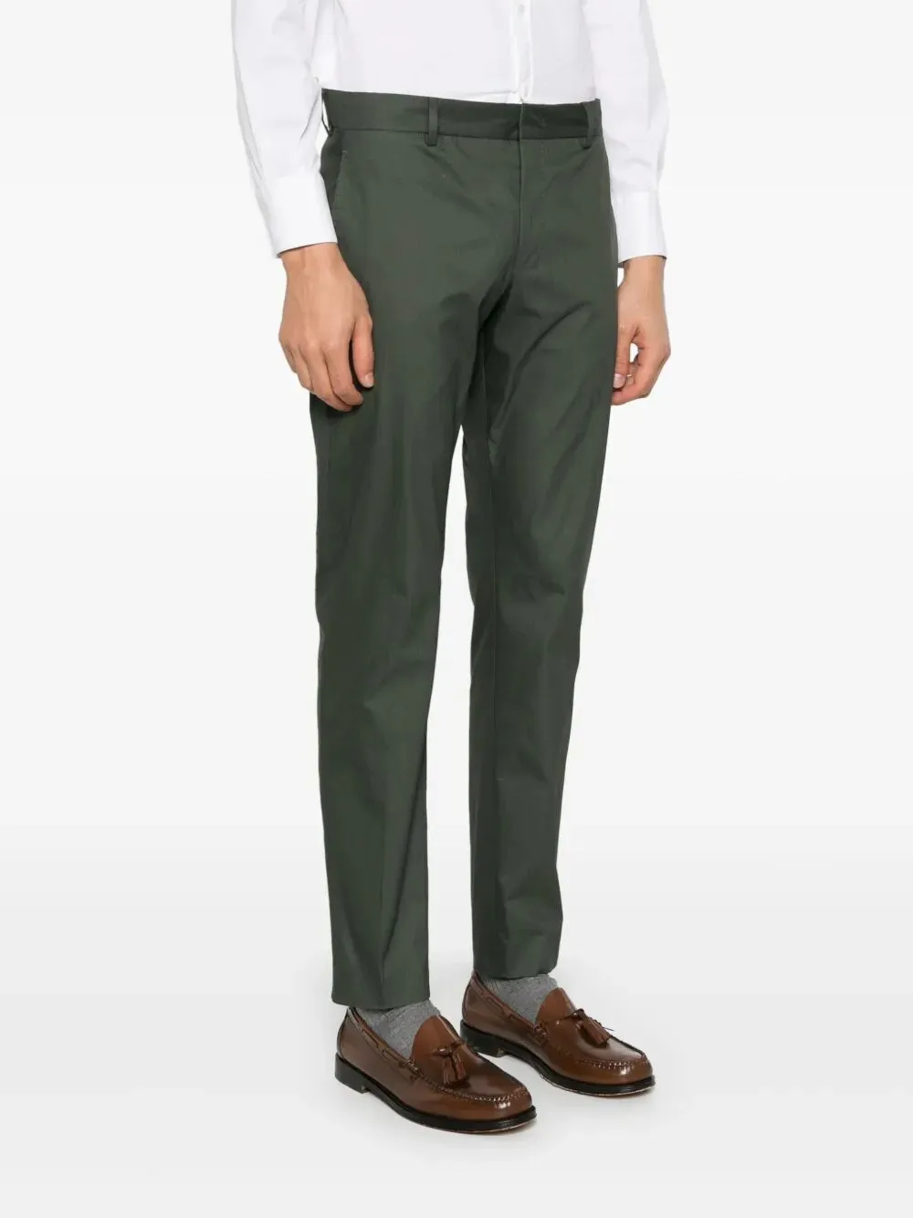 Mid-Rise Tapered Chinos