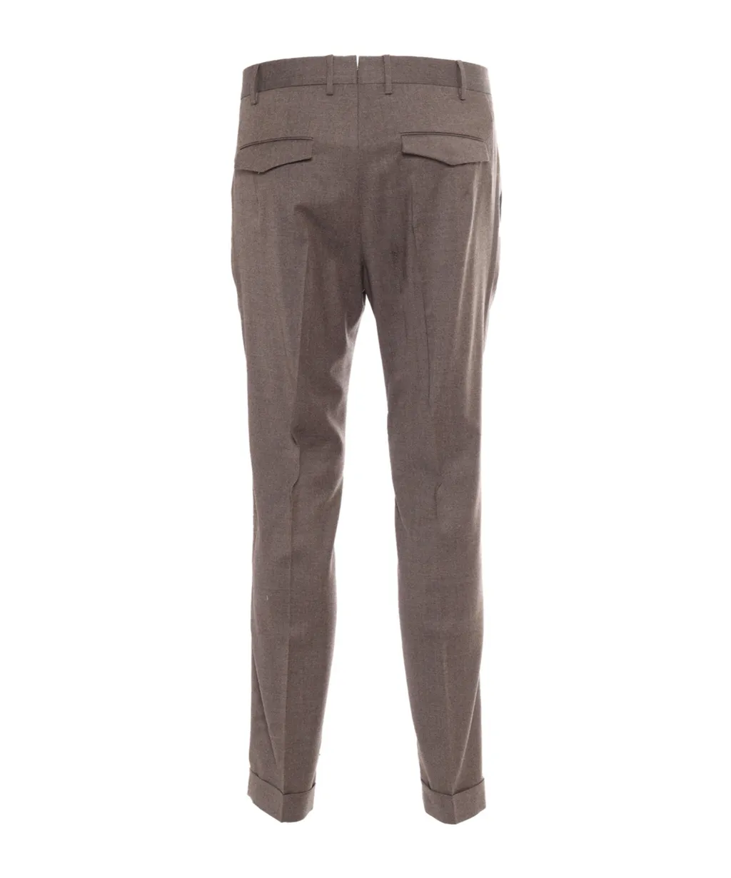 Pleat-Detail Trousers