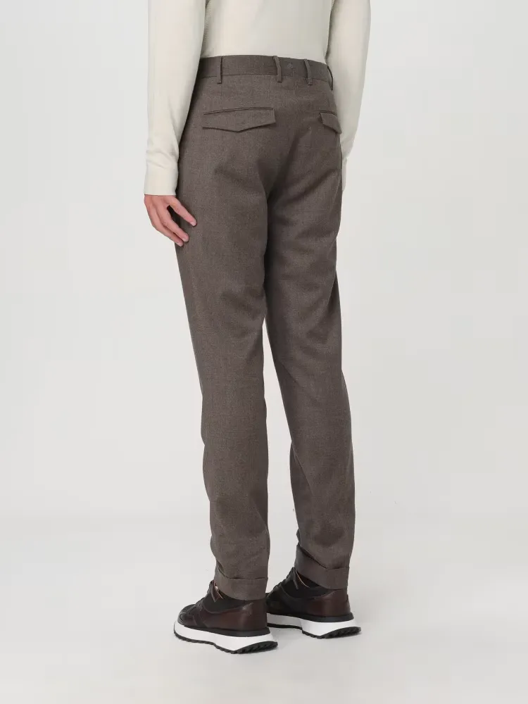 Pleat-Detail Trousers