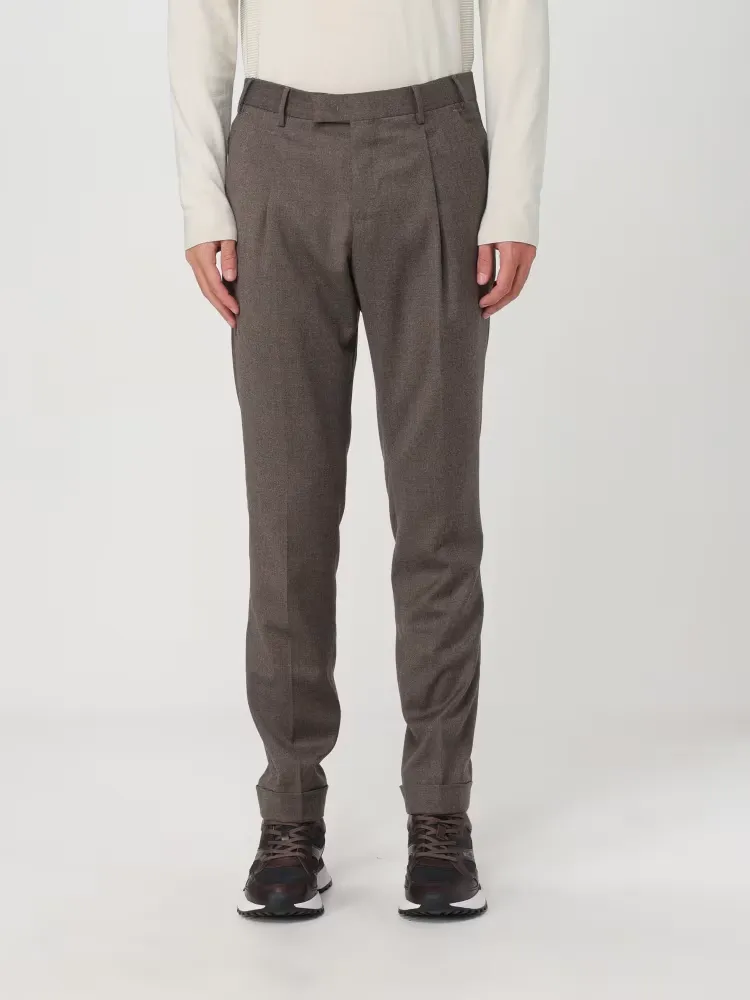 Pleat-Detail Trousers