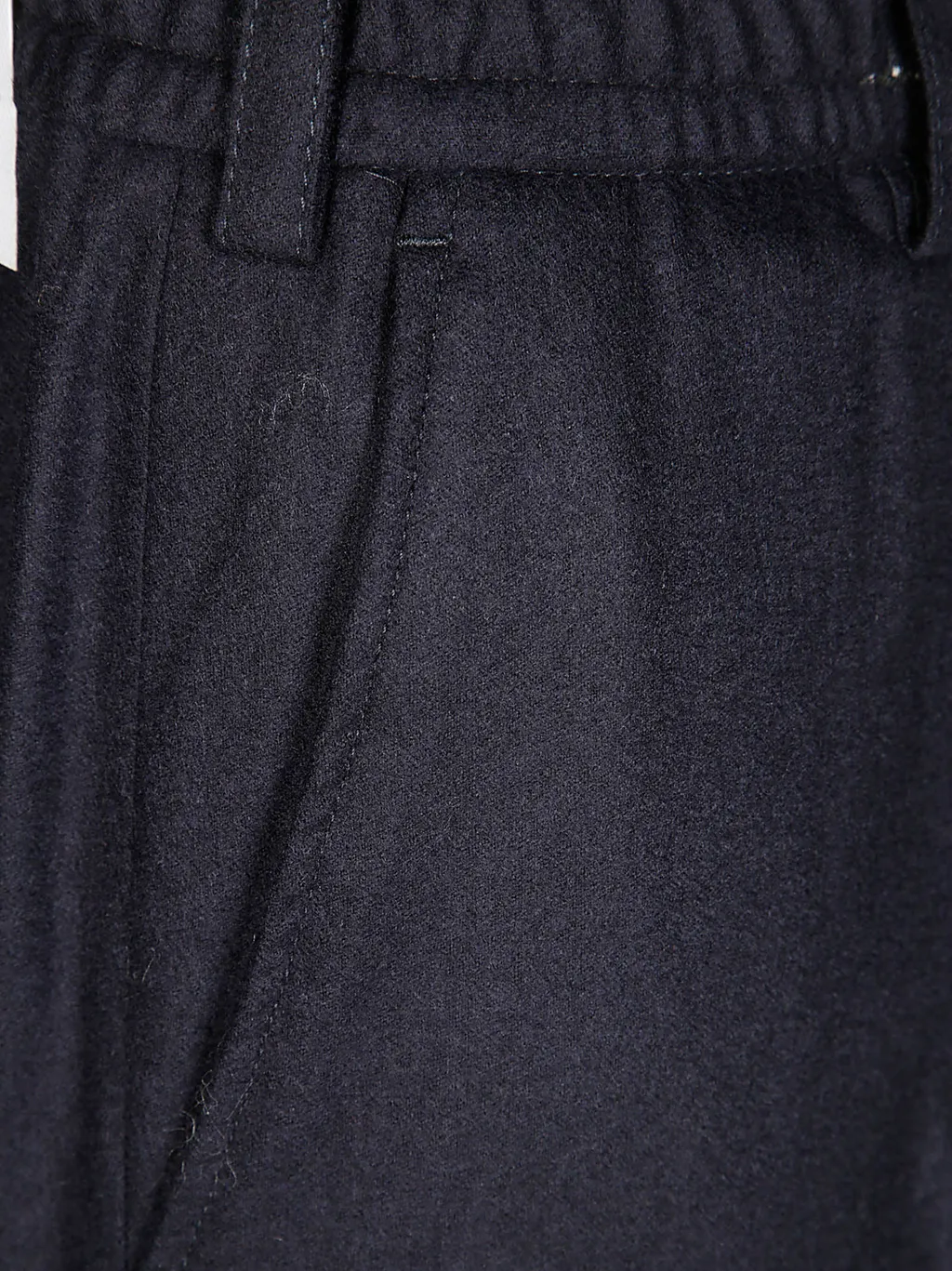 Elasticated-Waistband Trousers