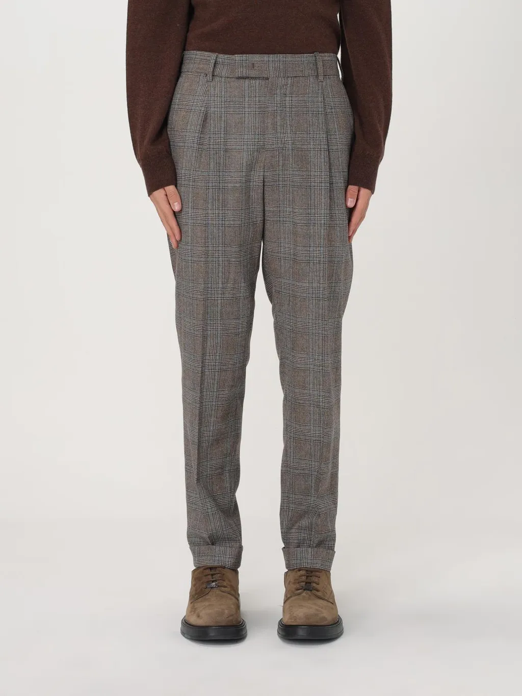 Plaid Casual Pants