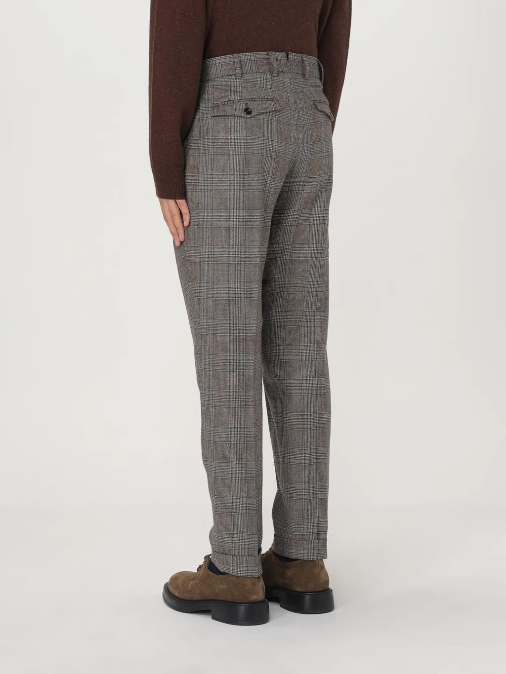 Plaid Casual Pants
