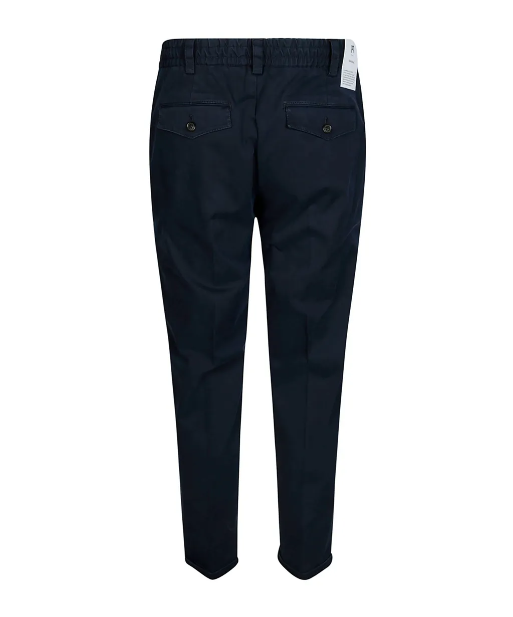 Straight-Leg Casual Pants