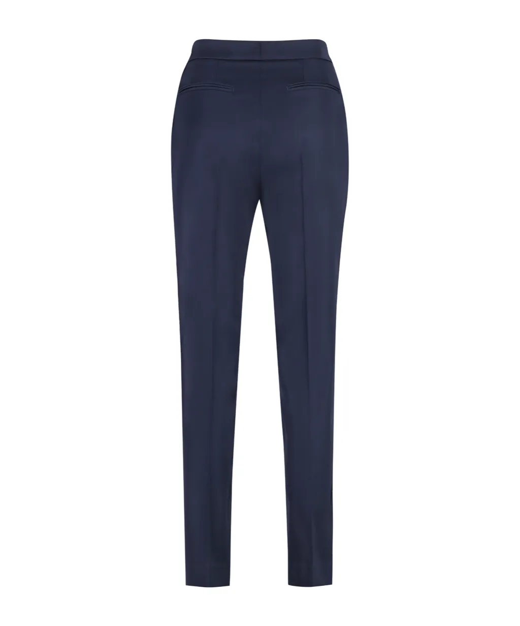 Ambra Pressed Crease Slim-Fit Trousers