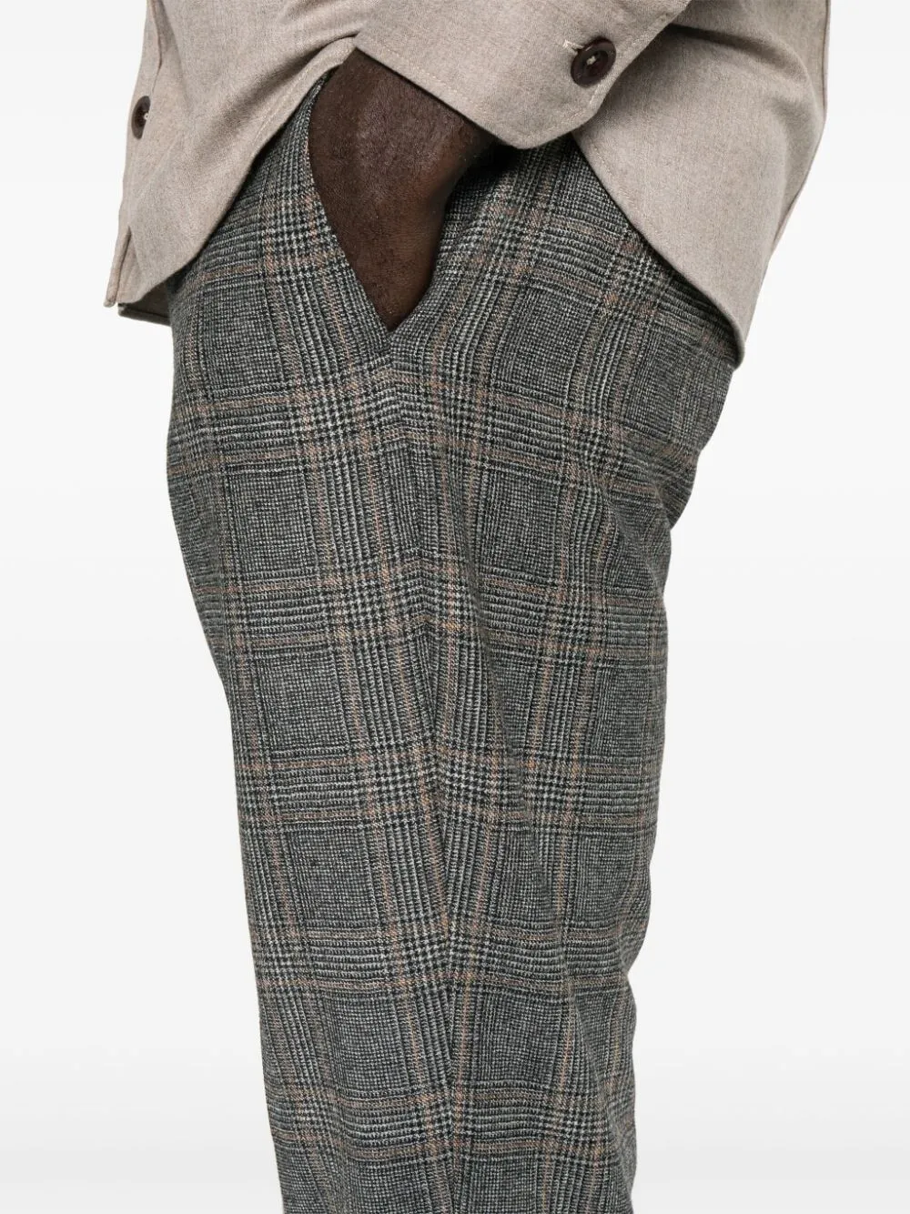 Checked Trousers