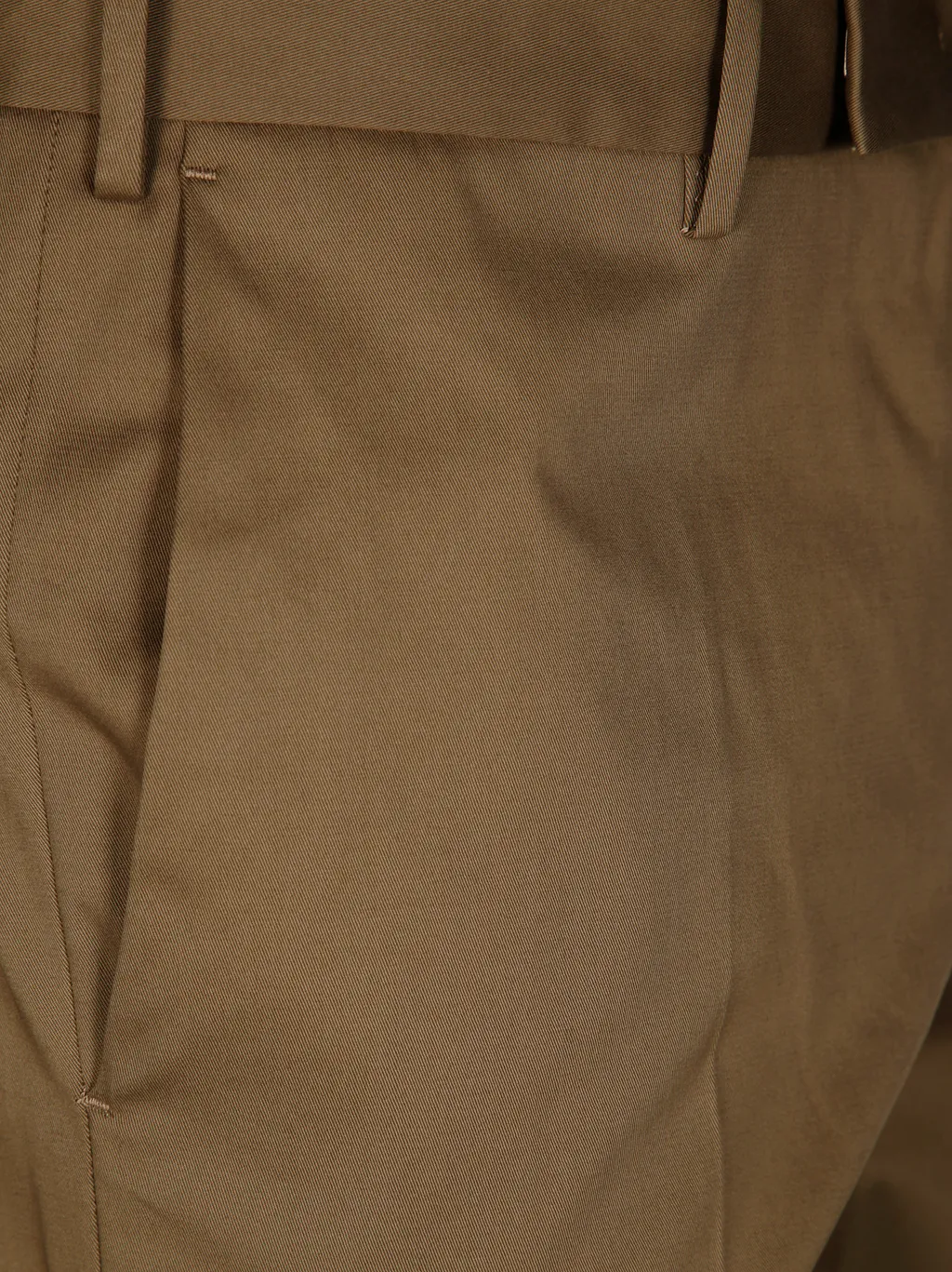 Cropped Slim-Fit Chinos