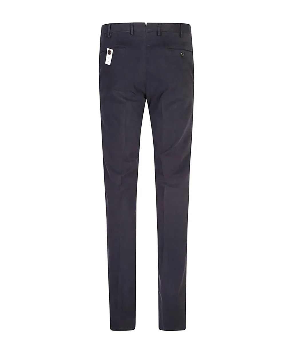 Slim Flat-Front Pants