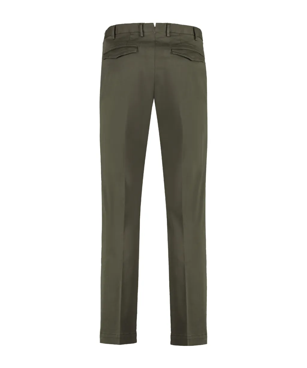Stretch Cotton Pants