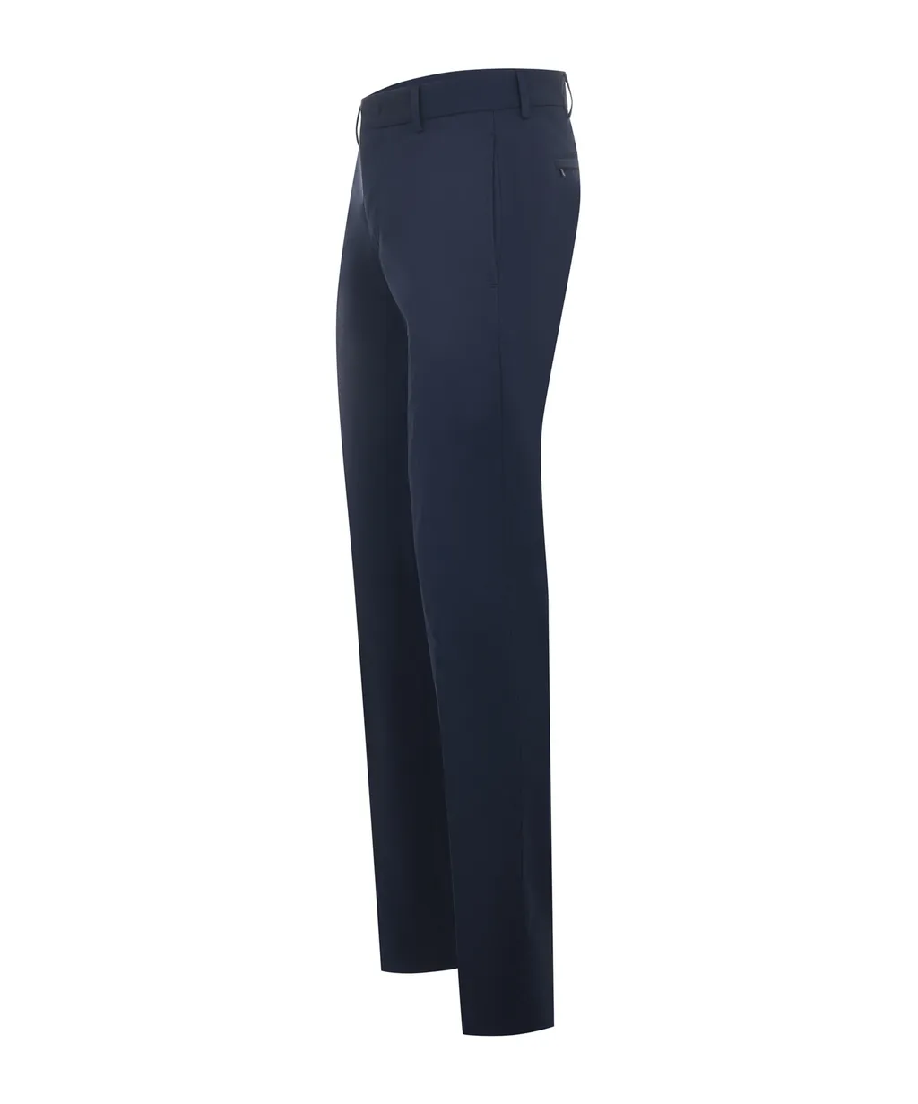 Pleated Zipper Casual Pants