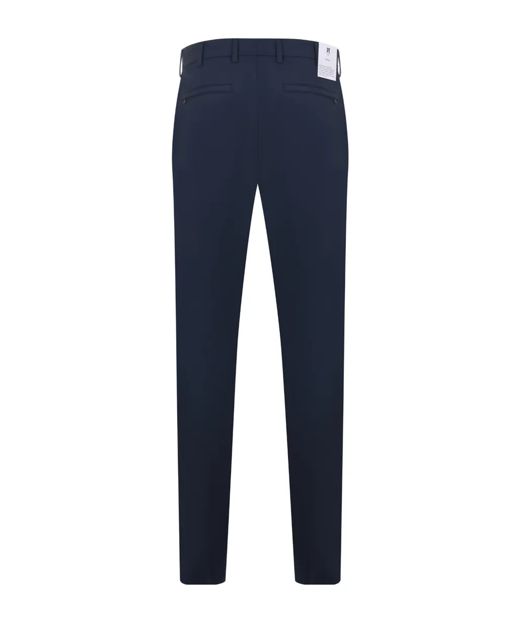 Pleated Zipper Casual Pants