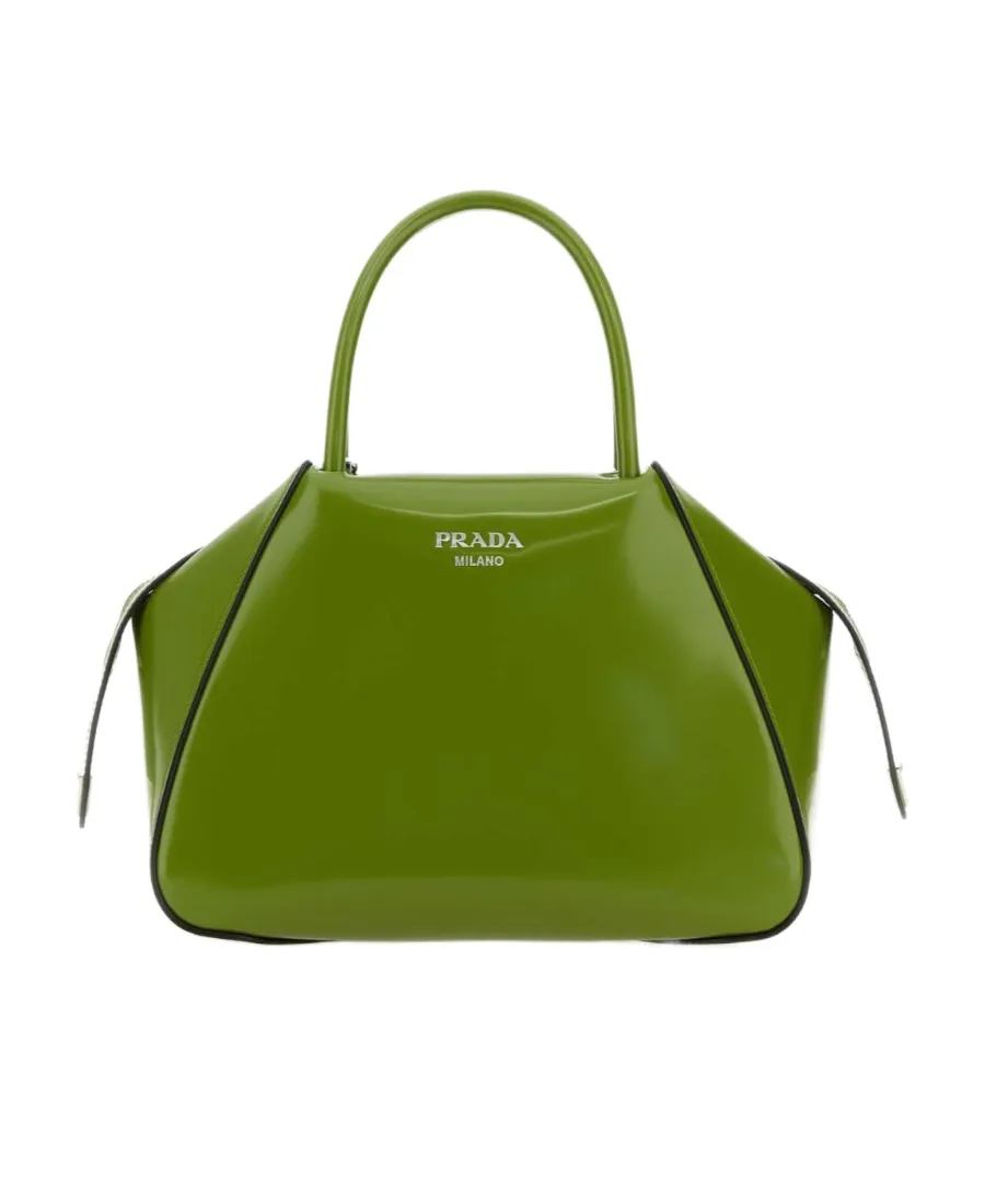 Logo Embossed Small Handbag