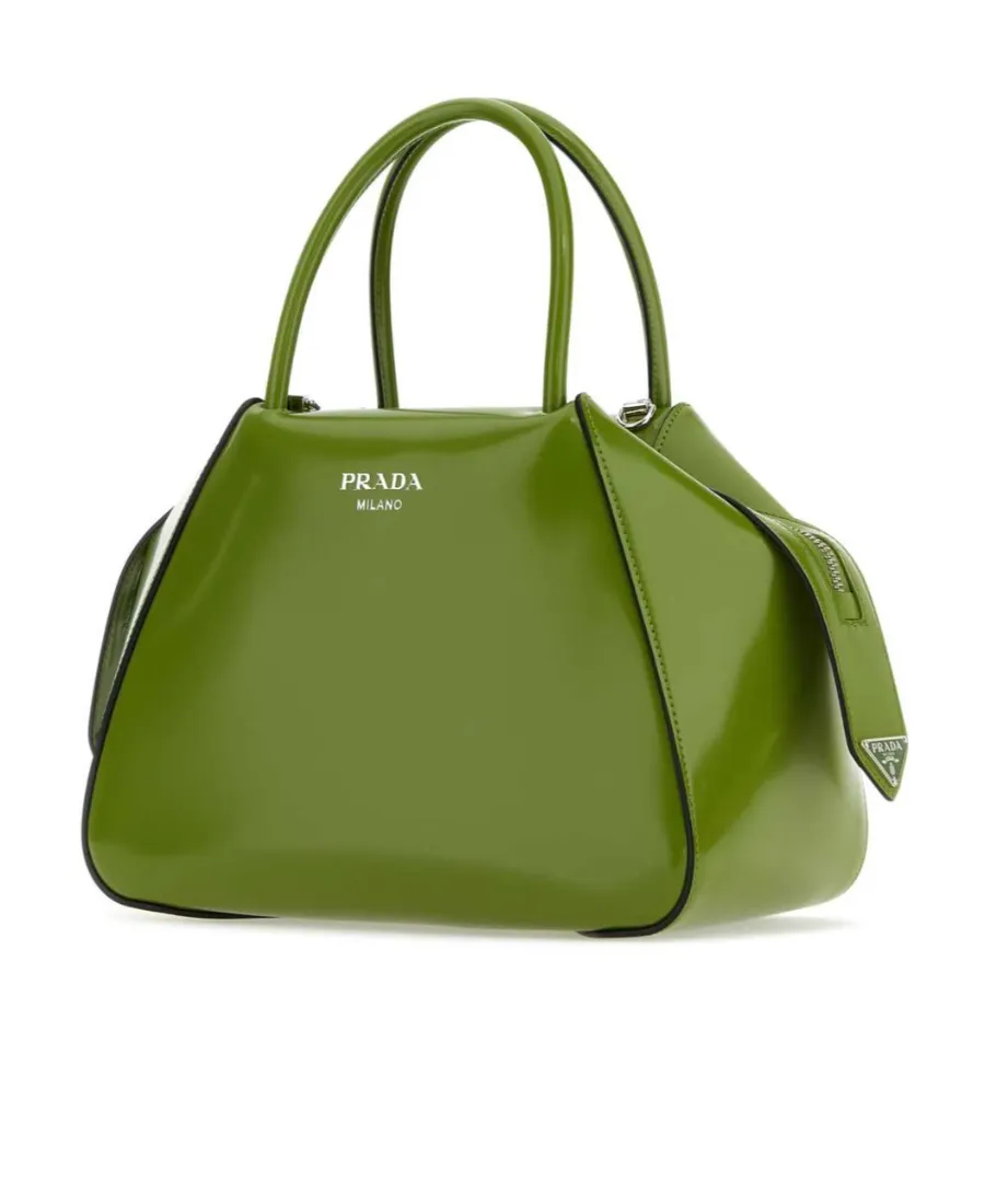 Logo Embossed Small Handbag