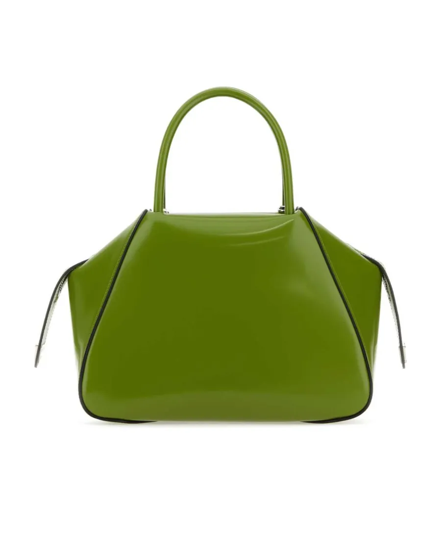 Logo Embossed Small Handbag