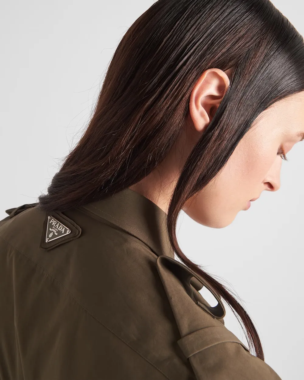 Long-Sleeved Military Shirt