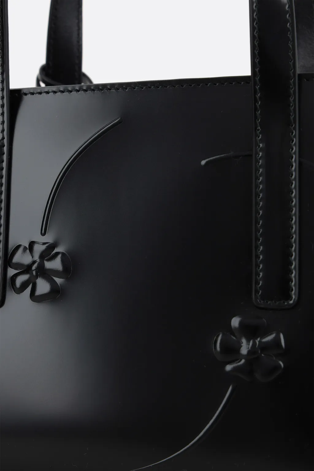 Logo-Printed Zipped Tote Bag