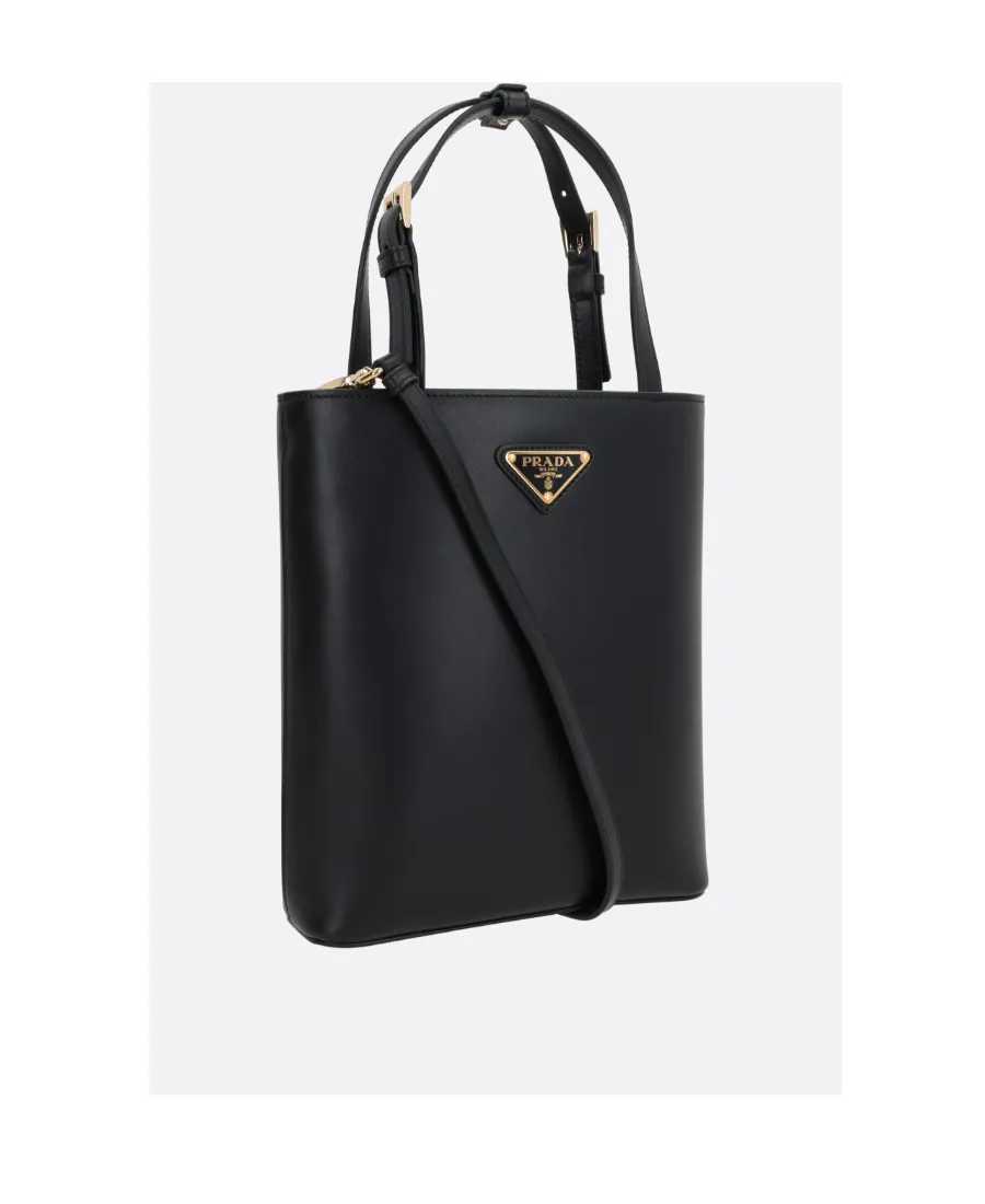 Triangle Logo-Appliqué Tote Bag
