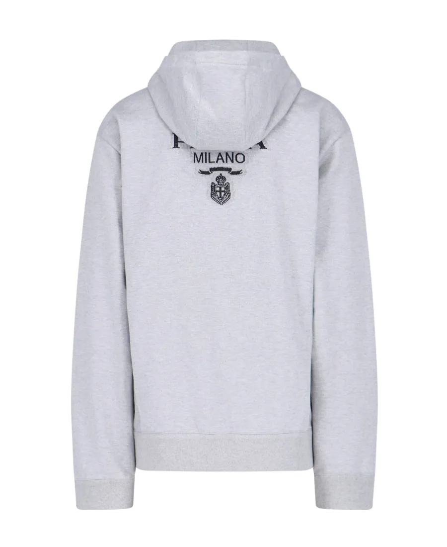 Re-Nylon Logo-Print Hoodie
