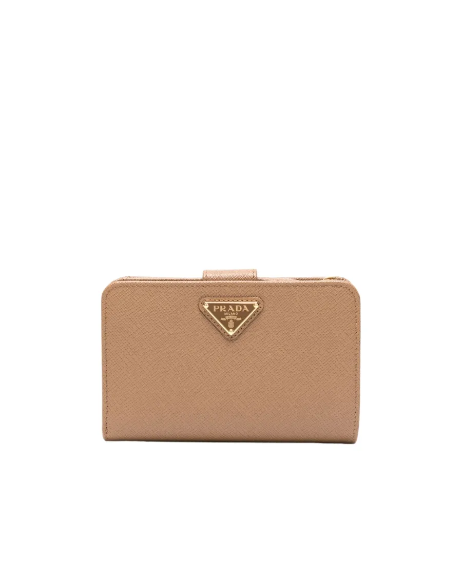 Triangle Logo Bifold Wallet