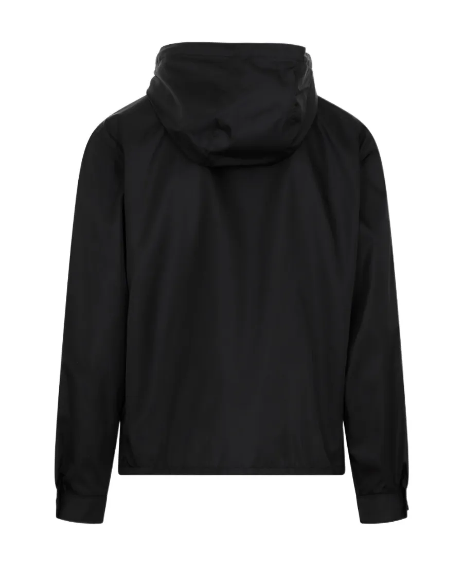 Logo Plaque Zip-Up Jacket
