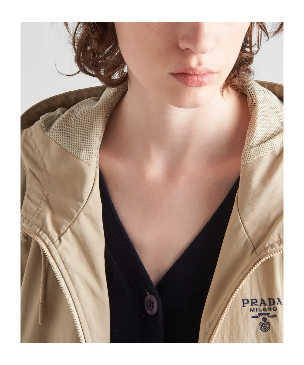 Drawstring Hooded Jacket